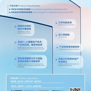 新能源车安规电容薄膜,电容器基膜,2u耐高温薄膜,金属化电容膜