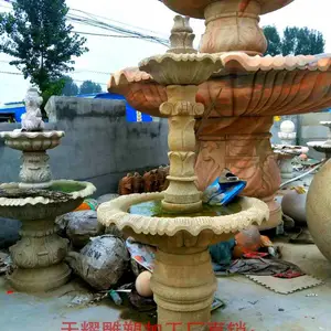 石材雕塑系列喷泉流水景观花瓶花盆