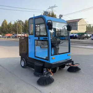 环卫封闭驾驶式街道清洁垃圾扫地车物业清扫车乡镇厂区新能源扫地车