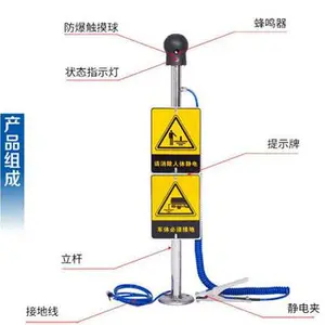 人体静电释放器 型号:MF02-PSA-G 库号:M393488