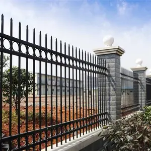 肇庆自贸试验区室外围墙栏杆 厂家加工定制锌钢护栏