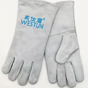 威仕盾G-1649L胶水填缝双层电焊手套防烫隔热防开线抗磨舒适耐用