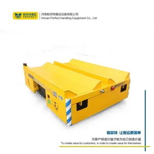 小型平板运输车 低压轨道供电系列电动平车 电动轨道运输车