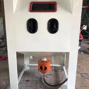 130*130高压环保箱式机 除锈机 打砂机