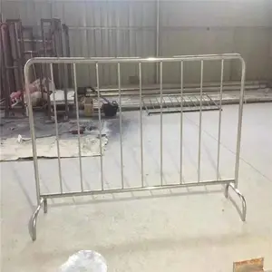 不锈钢隔离临时铁马 湖北厂家现货供给