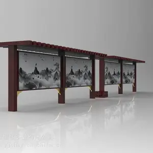 宣传栏样式,学校宣传栏,河南亿佳倡弘