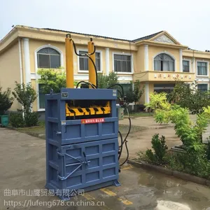沧州毛球液压打包机 鲁丰30吨立式打包机价格