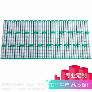 昆山星思路定制滚珠型塑料网带 饮料洗发水热收缩膜包装机直行传输