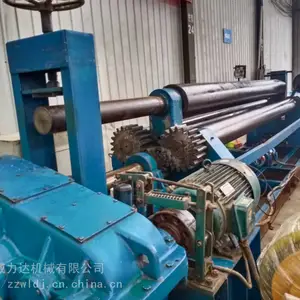 4米机械三辊卷板机价格 旧卷板机型号12x4000 带轴头一机多用