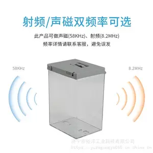 精品超市防盗盒 化妆品防盗磁盒 护肤品透明保护盒多尺寸