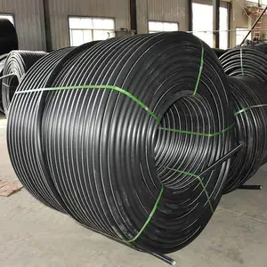 陕西渭南大荔县PE穿线管路灯穿线通信管现货批发可定穿线盘管高密度聚乙烯PE管