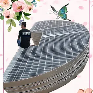 优众防滑齿形钢格板 污水处理厂沟盖板 表面整齐光滑