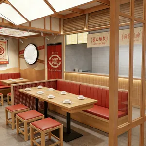 面馆桌椅商用 餐饮小吃店快餐桌椅 经济型早餐店桌椅组合 厂家直销