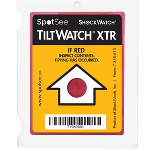 原厂采购 spotsee TiltWatch XTR 精密仪器物流运输倾斜指示器