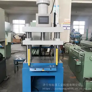 63T四柱液压机100吨快速油压机台式压力机轴承压装打包机液压冲床