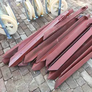 ��˿������ʱê��1500mm����׮������ʱ�̶����ߵ�ê���߽ӵ�׮