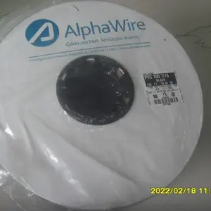 美国ALPHAWIRE 600 V 非屏蔽电缆 14awg5芯 87505 SL001 高柔数据电缆 360° 耐扭转电缆