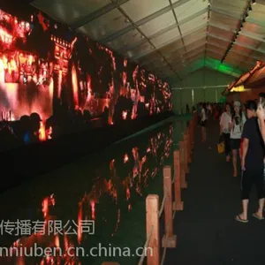 中国风科技展3D清明上河图设计出租