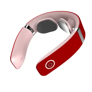 智能健康礼品【护颈仪】颈部按摩仪OEM工厂 【可蓝牙打电话】 脉冲按摩16档