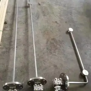 智能在线密度计 侧装式管道式插入式浓度计泥浆比重计不锈钢法兰
