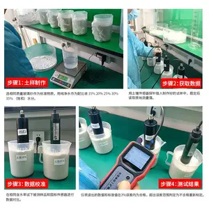 仪谷便携式土壤温湿度氮磷钾PH电导率水分盐分多参数速测检测仪