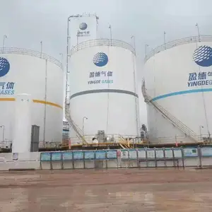 杜尔装备供应 2000立方液氧储罐液氮储罐 施工方案