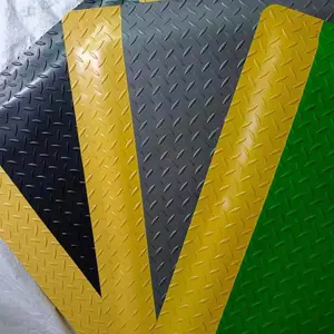 防滑耐磨PVC橡胶工业无尘车间防静电抗疲劳地垫可定制