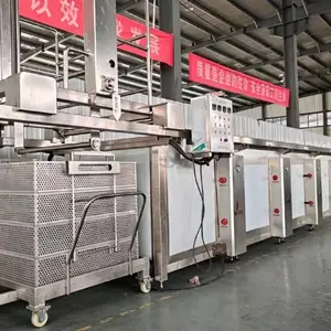 蜂窝卤煮锅 猪蹄烧鸡多联卤煮锅 大型牛肉烧鹅卤煮加工线 带行车
