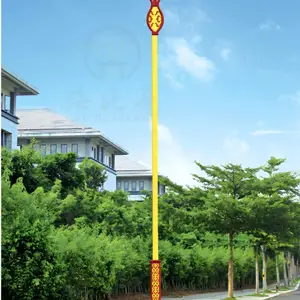 6米太阳能路灯 LED民族风高杆灯 新农村道路照明 支持定制