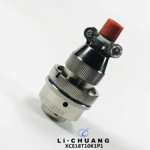 XCE系列 10芯航空插头 XCE18T10K1P1 (Y) 卡口圆形电连接器