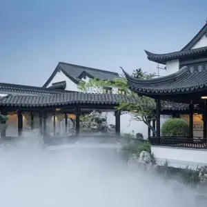 中式别墅古建四合院寺庙门窗定制厂家思卓鲁班
