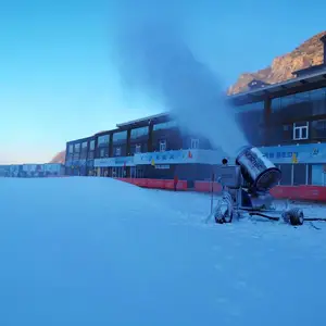 河南诺泰克冰雪乐园设备厂家滑雪场人工造雪机多少钱一台