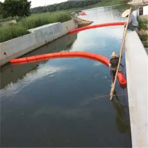 水草拦截浮筒 湖泊水面拦污装置 可拼接水上拦污浮筒