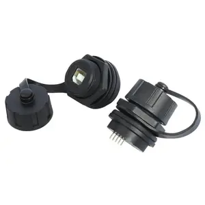 lshitech龙仕 螺纹式防水type-b连接器 为设备稳定连接而生