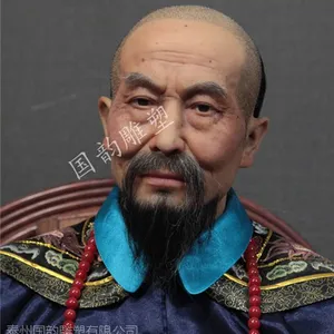 哈尔滨机器人蜡像 哈尔滨私人定做仿真人 迎宾人物蜡像价格优惠