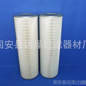 覆膜滤芯PTFE焊接烟尘滤筒800高除尘滤芯 滤筒厂