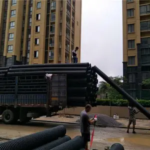 高密度HDPE双壁波纹管-浩禾建材价格实惠