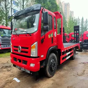 二汽 东风华神单桥玉柴160马力挖机拖车 150挖机平板车