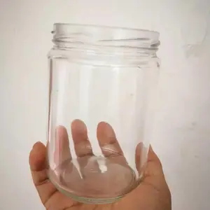 徐州天洪益华玻璃瓶厂家批发定制450ml圆酱菜玻璃瓶