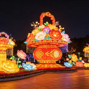 丹东***好的大型花灯厂家排名 服务为先 沈阳市普思灯具制造供应