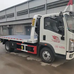 解放红塔平板一拖二 蓝牌清障车 品质过硬