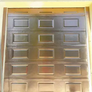 不锈钢翻板车库门,别墅车库门,车库自动门,电动卷闸门,奥兴门业