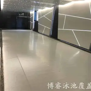 电动游泳池盖 游泳池盖板 防跌落 保温节能