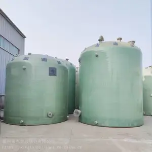 100立方玻璃钢储罐 玻璃钢盐酸罐 玻璃钢氯水罐