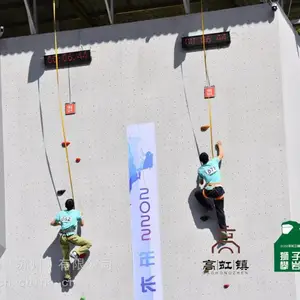 湖州德清县嘉兴桐乡县海宁海盐户外室内抱石攀爬岩墙设计订制一体公司