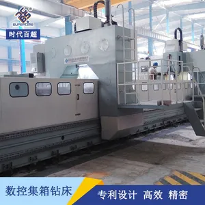 高速集箱钻床时代百超锅炉数控集箱钻床价格