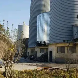 矿渣微粉库-安阳围囤钢板仓公司-矿渣微粉库供应