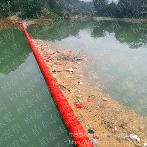 承接大小水电站拦污排 自浮式拦污浮筒厂家