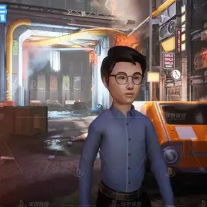 3D卡通数字人_AI虚拟人_虚拟人物形象开发_广州华锐互动