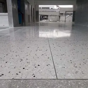 水磨石固化地坪-地面打磨抛光-无尘密封地面-耐磨地坪厂家-尚隆硕地坪工程